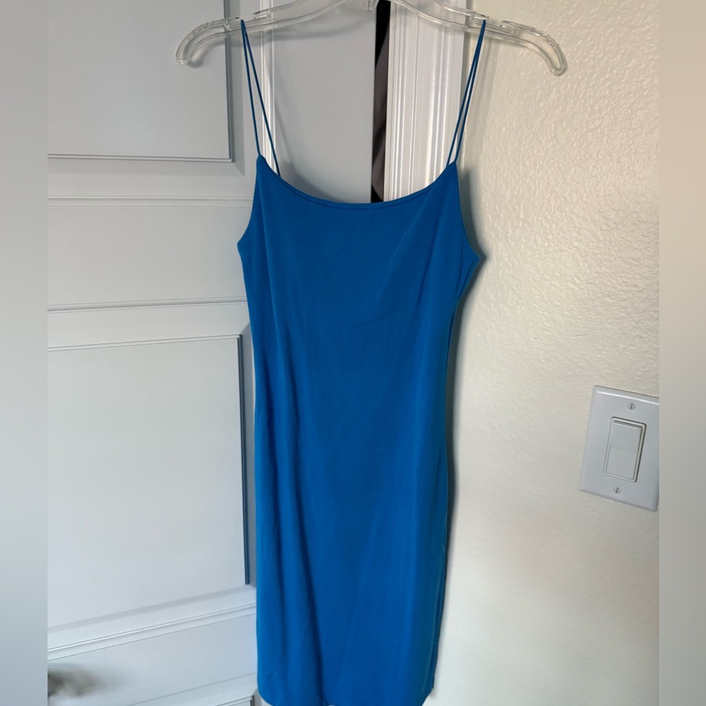 Blue mini dress from Zara size M